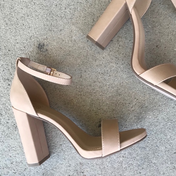 Last 1! Size 8 Delicious roy blue micro suede HEEL - Picture 7 of 8